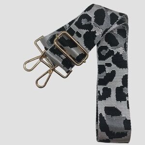 Leopard guitar strap bag strap